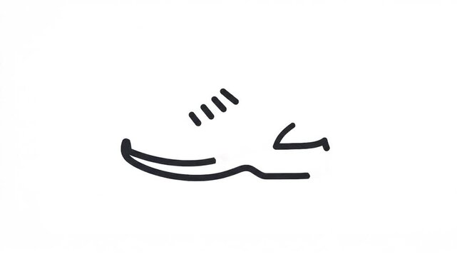 Running shoe icon is displayed dynamically