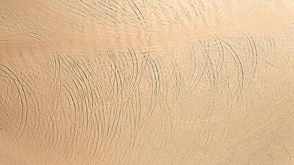 Obraz premium Marcas na Areia