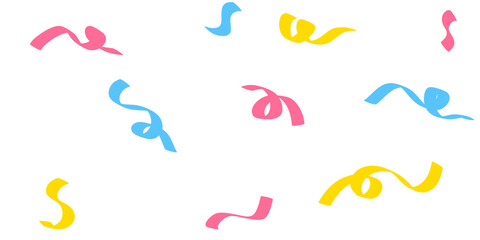 Colorful Ribbon Party Theme