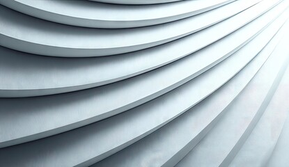 Obraz premium Abstract Curving Architecture