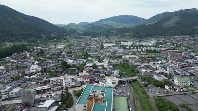 May 15 2024 the village of the Yufuin, Ooita ken Yufu city