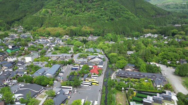 May 15 2024 the village of the Yufuin, Ooita ken Yufu city