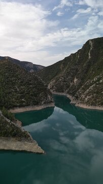 Embalse de Canelles, Congost de Fet
