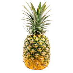 Fototapeta premium Pineapple, clipping path isolate on transparency background