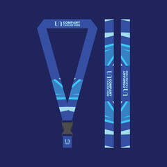 office and company ID card lanyards