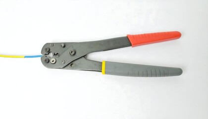 Obraz premium Crimping tool with wire