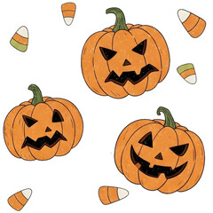halloween pumpkin set