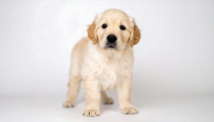 Golden Retriever Puppy Portrait