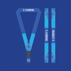office and company ID card lanyards