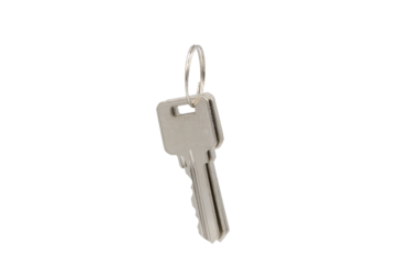 A bunch of keys on transparent background