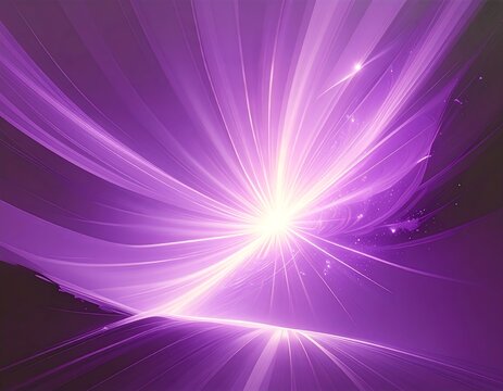 Radiant purple abstract design