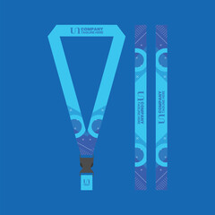 office and company ID card lanyards