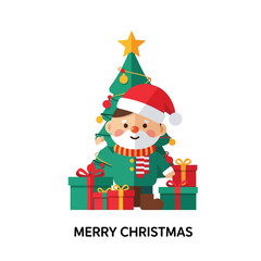 Merry Christmas Festive Holiday Season Decorations