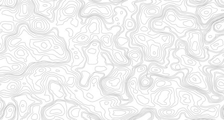 Geographic mountain relief diagram line wave carve pattern. Geography landscape Topo contour map on white background,
