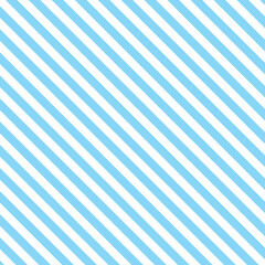 Blue White Diagonal Stripes Pattern Design isolated on transparent background, PNG