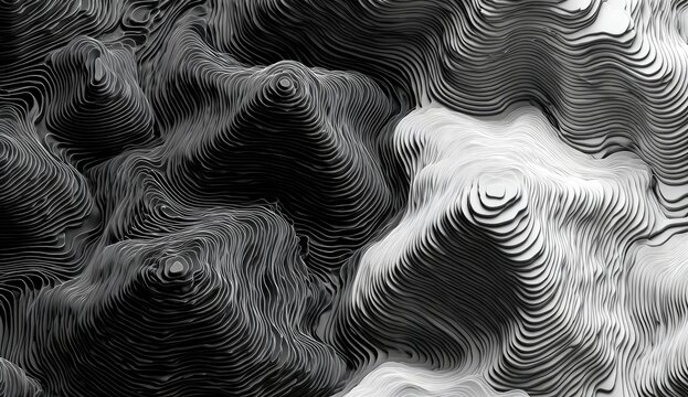 Abstract Gray Surface Texture