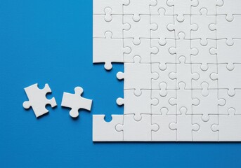 Fototapeta premium Missing Jigsaw Puzzle Piece
