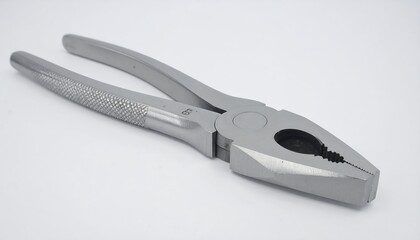 Obraz premium Stainless steel pliers, textured handles