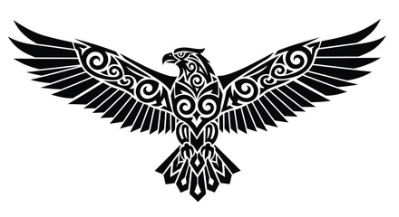 Obraz premium Tribal Eagle Design