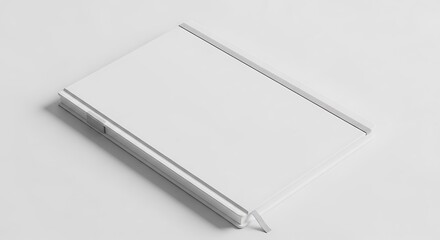 Blank Notebook, Focus and Creativity.