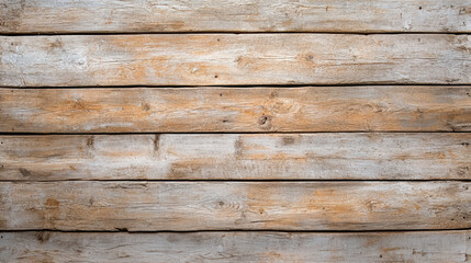 Fototapeta premium Weathered wooden planks create rustic and natural backdrop, perfect for various designs