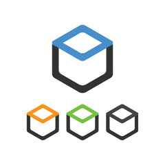 Hexa Logo Design &ndash; Modern Abstract Hexagon Symbol for Business and Technology