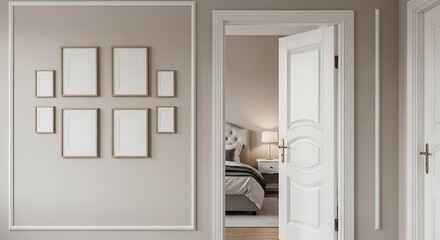 Interior Design with Framed Pictures.