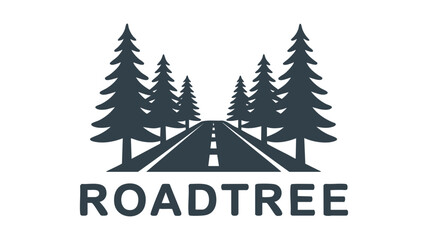 Obraz premium Road Logo Design Vector 