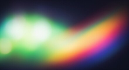 Obraz premium Abstract Light Spectrum Blur Effect Soft Focus Bokeh Background Overlay Design Element