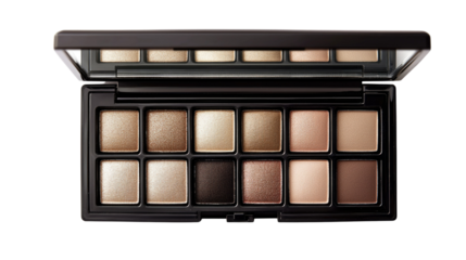 Luxurious Eyeshadow Palette with Diverse Shades for Stunning Eye Makeup Looks and Creative Cosmetic Applications