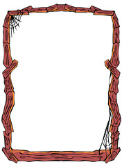 Halloween Frame Border Element Decoration 