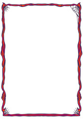 Halloween Frame Border Element Decoration 