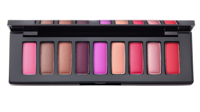 Vibrant Palette of Cosmetic Lip Colors with Diverse Shades for Makeup Artistry and Beauty Enthusiasts
