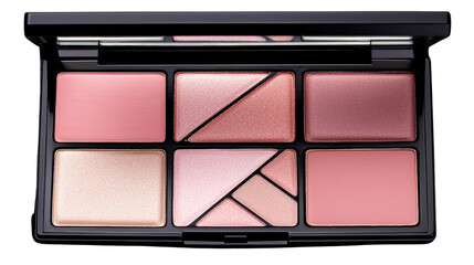 Stylish Makeup Palette with Soft Pink and Peach Shades for Beauty Enthusiasts and Professional Makeup Artists