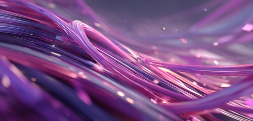 Magenta mercury-style cursive melting into glowing futuristic roads