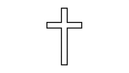 Simple Christian cross