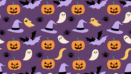 Spooky Halloween Pattern
