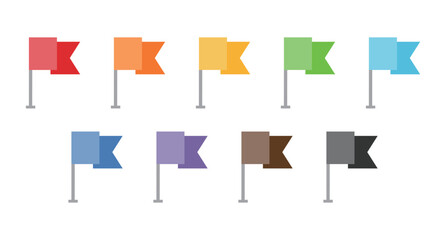 シンプルなマップピンのアイコン