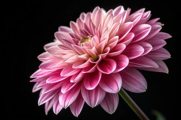 Pink Dahlia Bloom - A Stunning Close-Up