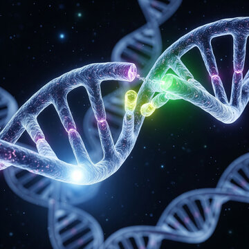 DNA Genetic Research Science