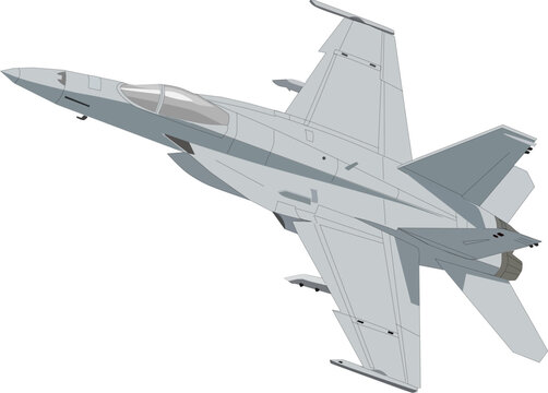 The F/A 18 Super Hornet fighter jet is performing a maneuver.