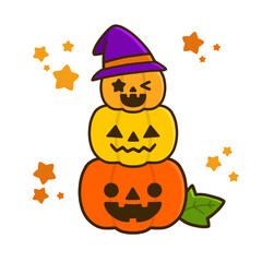 ハロウィンのカボチャ