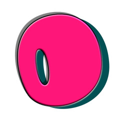 3D font cartoon bumble