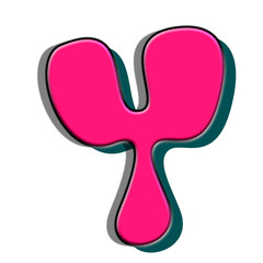 3D font cartoon bumble