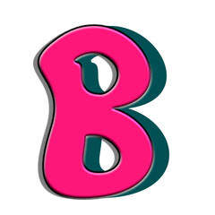 3D font cartoon bumble