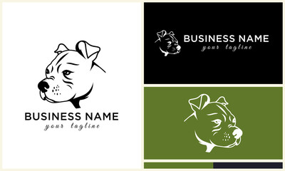 Dog Logo Design Variations. (1)