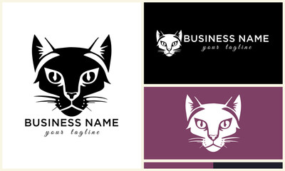 Cat Logo Design Variations. (14)