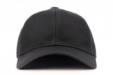 View of Black Cap, Plain Baseball Cap for Daily Wear, Casual Style And Fashion