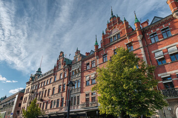 Obraz premium Sundsvall is a town in southern Norrland, central Sweden, located in the historic province of Medelpad and in the county of Västernorrland.