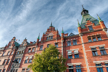 Fototapeta premium Sundsvall is a town in southern Norrland, central Sweden, located in the historic province of Medelpad and in the county of Västernorrland.